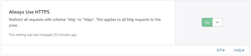 Ensure all HTTP traffic goes to HTTPS